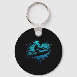 Jet Ski Water Sports Lake Jet Skiing Key Ring
