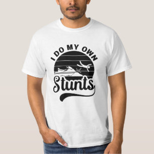 Jet Skiing I Do My Own Stunts Jet Ski Retro Jetski T-Shirt