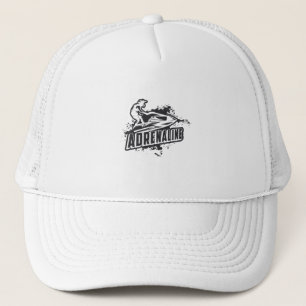 Jet Skiing Jet Ski Adrenaline Water Sports Jetski Trucker Hat