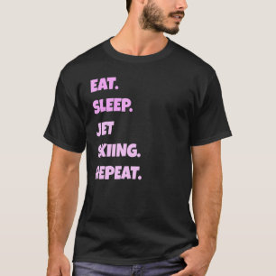 Jet Skiing Png Eat Sleep Sports Repeat For Men T-Shirt