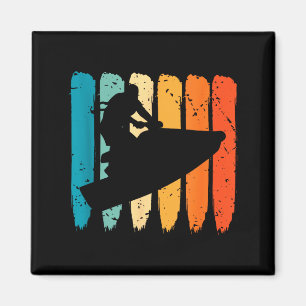 Jet skiing retro watercraft jet skier jetskiing je magnet