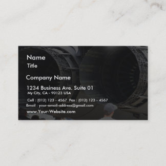 Jets Big Engines Business Card