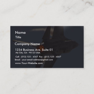 Jets Fighters Planes Business Card