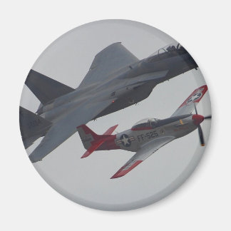 Jets Planes Pilots Cockpits Propellers Magnet