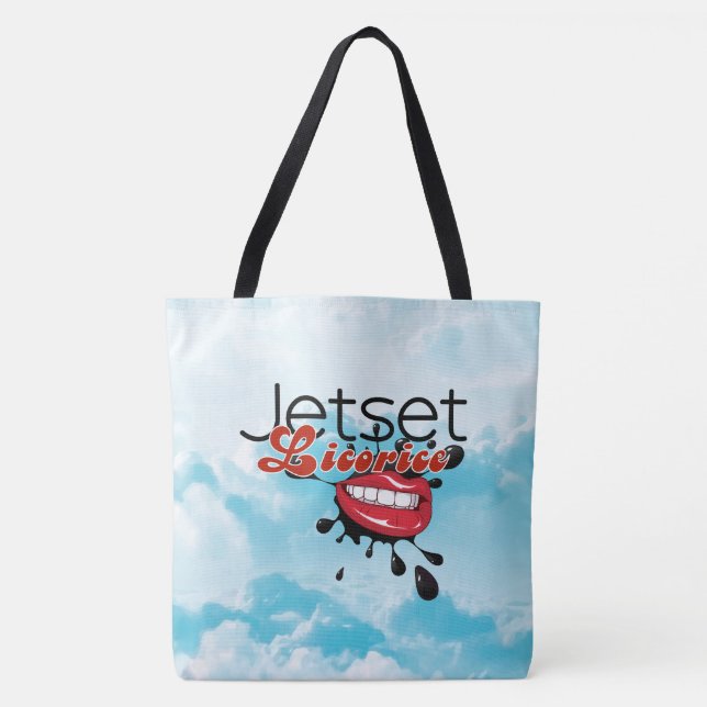 Jetset Liquorice > Tote Bag (Front)