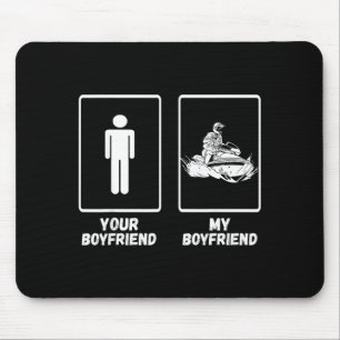 Jetski boyfriend jet skiing jet ski watercraft jet mouse mat