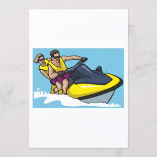 Jetski Fun Invitation