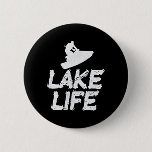 Jetski Jet Ski Skiing Love Water Sports Funny Cool 6 Cm Round Badge