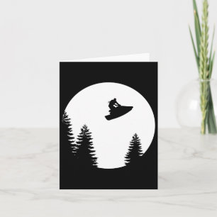 Jetski Jet Ski Skiing Love Water Sports Funny Cool Card