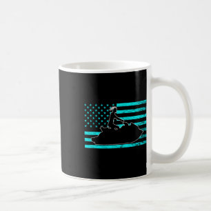 Jetski Jet Skiing Watercraft Jet Ski American Usa  Coffee Mug
