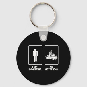 Jetski My Boyfriend Jet Skiing Jet Ski Watercraft Key Ring