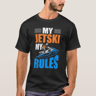 Jetski Outfit Jet Skier Jetski Fishing Jet Ski T-Shirt