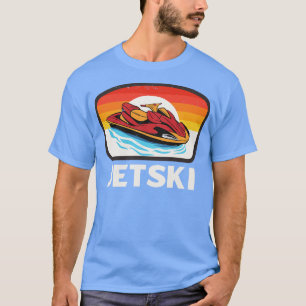 Jetski Water Sports Retro Jet Skiing T-Shirt
