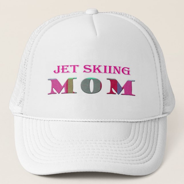 JetSkiingMom Trucker Hat (Front)