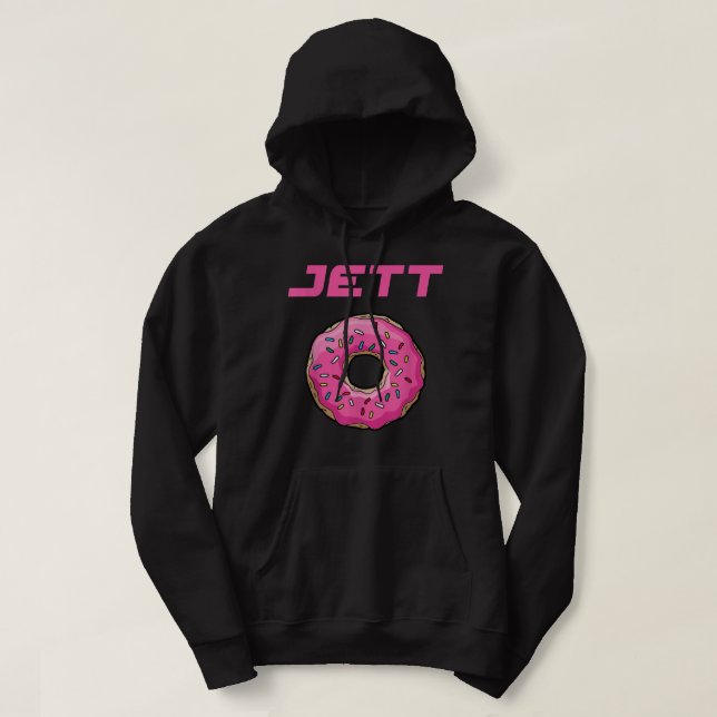 Jett Lawrence JL18 Motocorss Supercross Doughnut  Hoodie (Design Front)