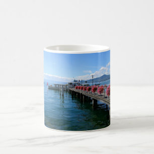 Jetty on Lake Geneva Coffee Mug