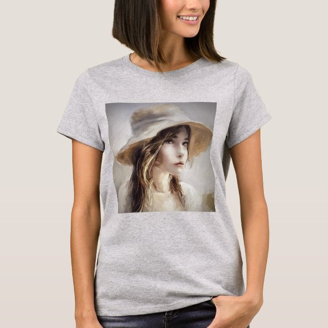 Jeune Femme  T-Shirt (Front)