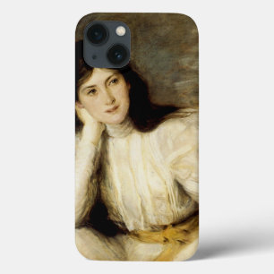 Jeune Fille Reveuse, Portrait de Berthi Capel iPhone 13 Case