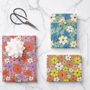 Jeune Floral Assorted Colours Paper