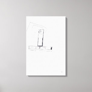 Jeux de Construction Building's Games Drawing 5 C Canvas Print
