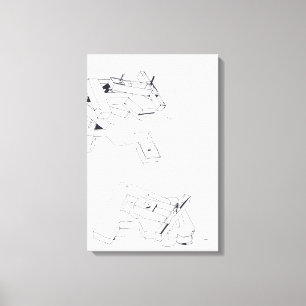 Jeux de Construction Building's Games Drawing 6 C Canvas Print