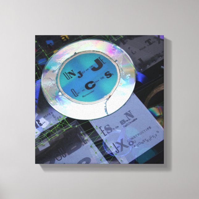 Jeux de Construction Building's games Part II C Canvas Print (Front)