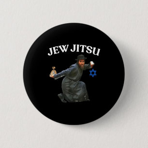 Jew Jitsu Artwork 6 Cm Round Badge