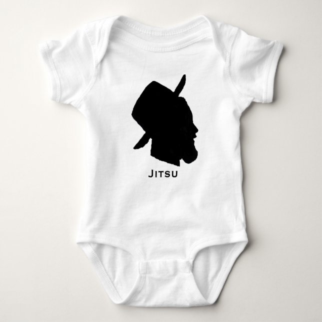 Jew Jitsu Baby Bodysuit (Front)