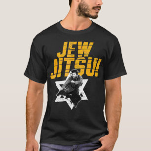 Jew Jitsu Funny Jewish Martial Arts Rabbi Jiu Jits T-Shirt