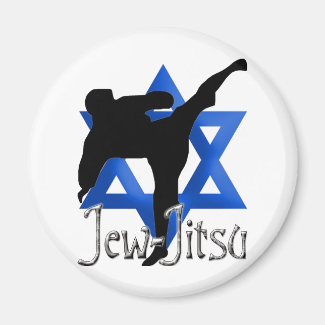 Jew Jitsu Magnet (Front)
