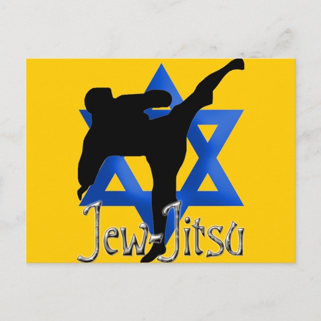 Jew Jitsu Postcard (Front)