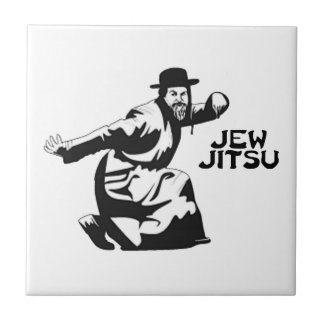 Jew Jitsu Tile | Jewish Bar Mitzvah Gifts