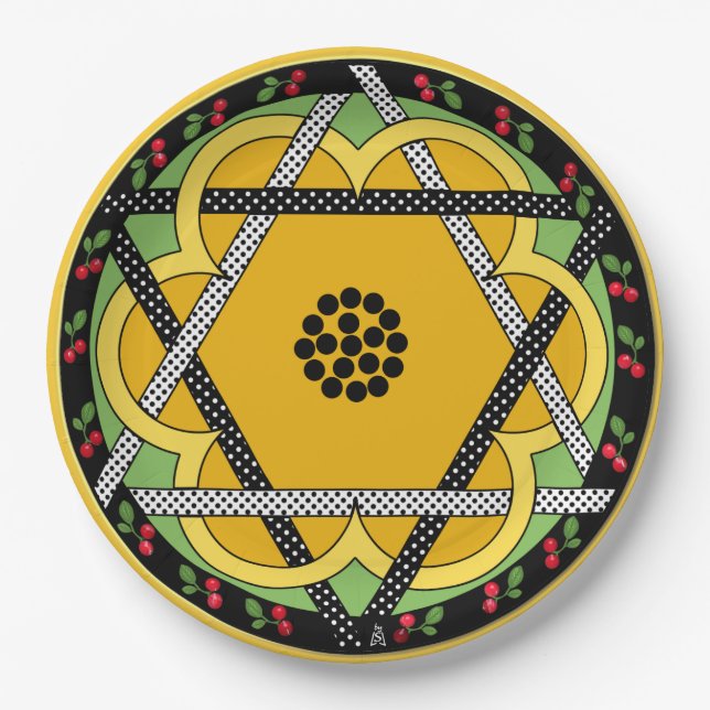 Jewcy Froop  Paper Plate (Front)