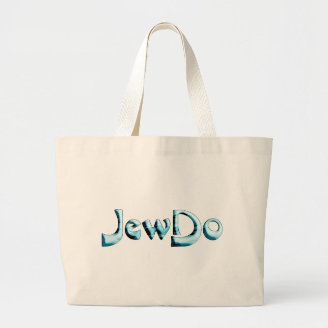 Jewdo Large Tote Bag (Front)