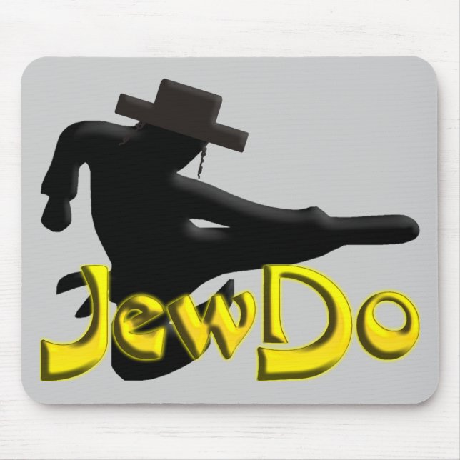 Jewdo Mouse Mat (Front)