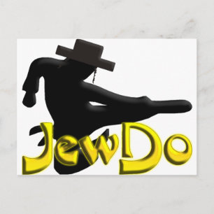 Jewdo Postcard