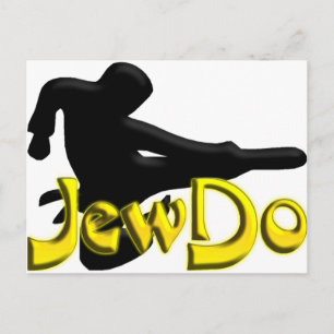 Jewdo Postcard