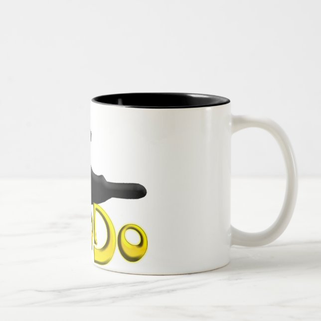 Jewdo Two-Tone Coffee Mug (Right)