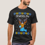 Jewdolph Ugly Hanukkah Sweater Reindeer Menorah Ch<br><div class="desc">Jewdolph Ugly Hanukkah Sweater Reindeer Menorah Chanukah</div>