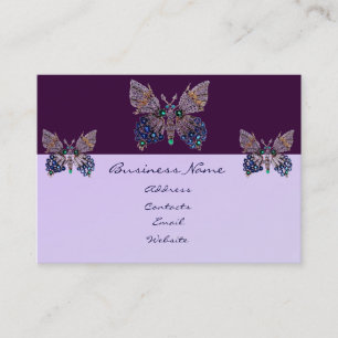 Jewel Butterflies Business Card