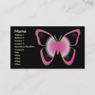 Jewel Butterflies Business Card