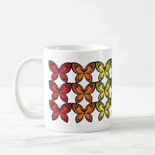 Jewel Butterflies Coffee Mug