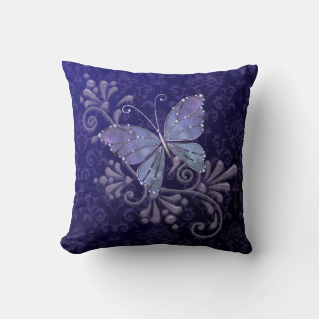 Jewel Butterfly Cushion (Front)