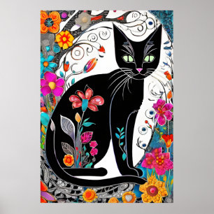 Jewel Cat Poster