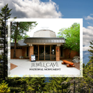 Jewel Cave National Monument Visitor Centre, SD Postcard