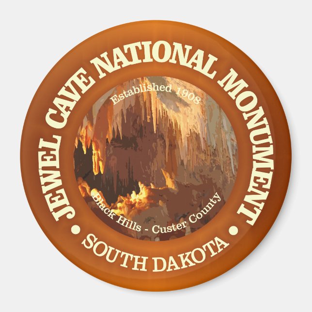 Jewel Cave (NM) Magnet (Front)