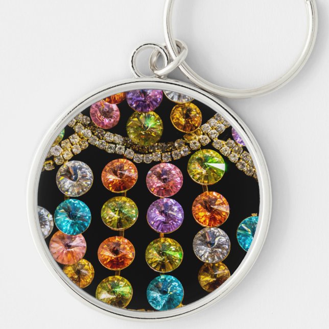 Jewel Colours Key Chain (Front)