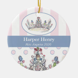Jewel Crown Custom Ornament