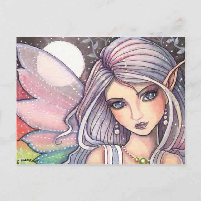 Jewel Fairy Postcard by Molly Harrison (Front)