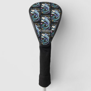 Jewel Galaxy Zodiac Pisces Golf Head Cover